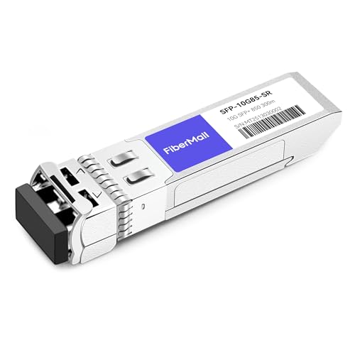 Image of SFP+ 10G SR Optical Transceiver Module Compatible with Palo Alto Networks PAN-SFP-Plus-SR 10GBASE-SR SFP+ 850nm 300m DDM Duplex LC MMF 4 Pack
