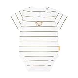 Steiff Baby - Jungen Body korte mouwen Unterhemd, Bright White, 68 EU
