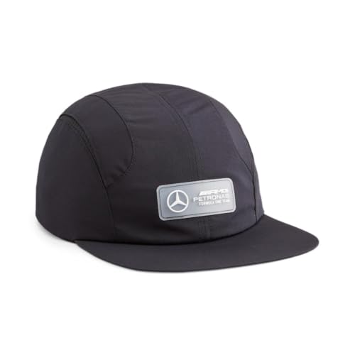 Puma Unisex Mercedes AMG Petronas Formula 1 5 Panel Cap Puma Black AH23 One-Size