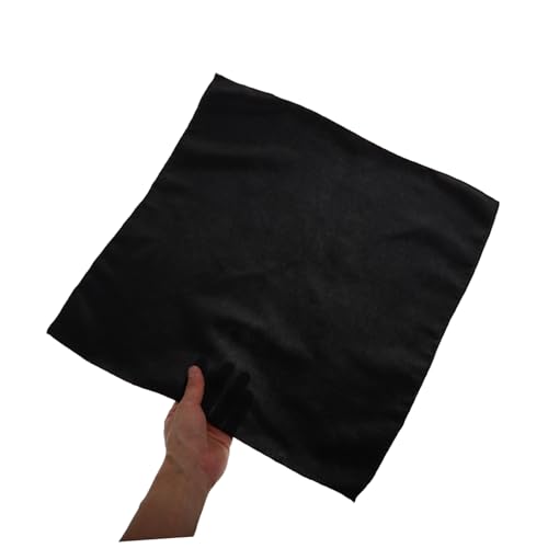 Servilletas de tela negras de algodón reutilizables para cocina y comedor, 12 uds 5