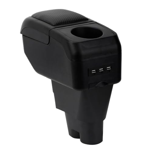 Doppio spazio di archiviazione.Dispone di sei porte USB. Portabicchieri ritagliato e portacellulare nascosto.