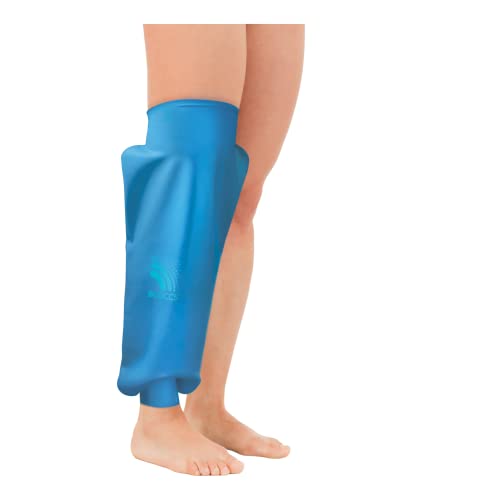 BLOCCS Waterproof Knee Cover, Swim, Shower & Bathe. Watertight Protection for Dressings & Bandages - #AKP87-XL - Adult - (Extra Large)