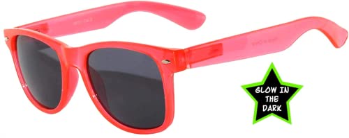Image of OWL Retro Style Sunglasses 80's Classic Vintage Unisex Nerd Colored Frame