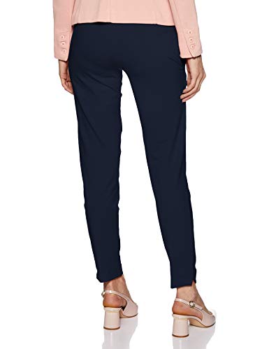 Image of Rupa Women's High Rise Softline Cotton Blend Knitted Pant with Zip Pocket,All-Purpose Fashion for Western, Ethnic, and Casual Wear - Full-Length, Solid Color, Pack of 1