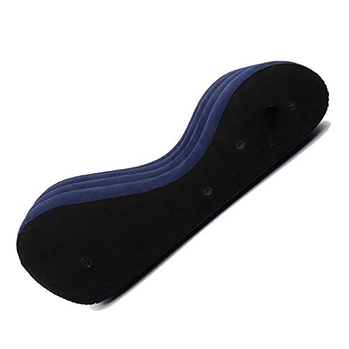 Shiyn Opblaasbare sofa, chaise longue, relaxstoel, yoga, 2 stuks, opblaasbaar, met elektrische luchtpomp - Afbeelding 3