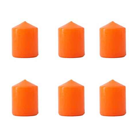 Pack 6 unidad Vela Taco Perfumada Naranja PLUS HOME Cover