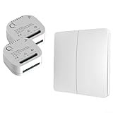 Installation facile : le kit simplifie l'installation en permettant une connexion facile du récepteur relais entre la source d'alimentation et les luminaires. Les utilisateurs sont conseillés à la sécurité en coupant l'alimentation du disjoncteur avant de démarrer.