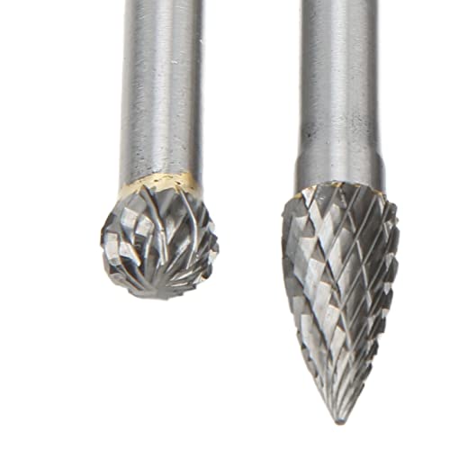 Set de 5 fresas rotativas de carburo de tungsteno miniatura 5