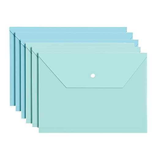 WDBB Dokumententasche Transparenter Dateiordner Dicke großkapazität Material wasserdichte Informationspaket Student Exam Bag Office Aufbewahrungstasche Ausflug ins Schulbüro (Color : Green)