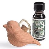 Chickadee Terra Cotta Diffuser Gift Set w/Balsam Fir Oil