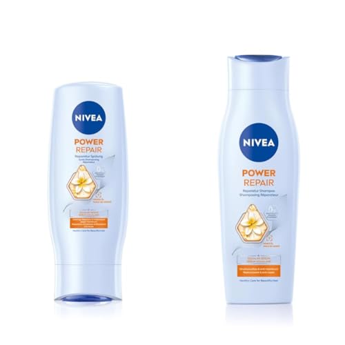 NIVEA Power Repair Pflegemildes Reparatur Shampoo + NIVEA Power Repair Pflegemilde Reparatur Spülung