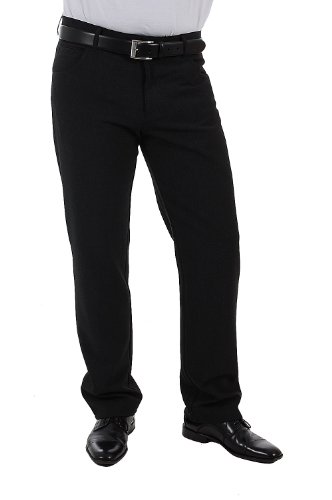 Mens Ceramica Stone Modern Fit Denim Jean Pants, Black, 33W x 34L2