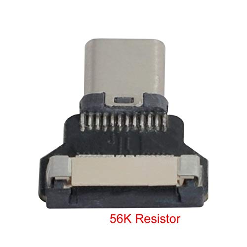 CY CYFPV USB-C Type-C Male Female Connector for FPV HDTV Multicopter Aerial Photography, Black Type-C Male - Image 3