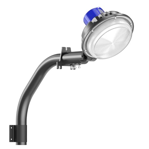 AIKVSXER 200W LED Barn Light Dusk to Dawn, Outdoor Yard Light with Pole - image 1