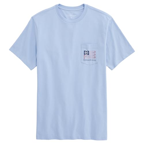 vineyard vines Men's Americana Golf Flag Short-Sleeve Pocket Tee2