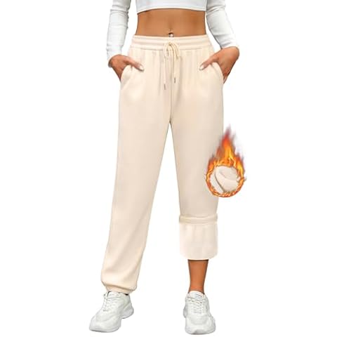 CMTOP Women's Fleece Lined Joggers Cover