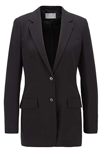 Preisvergleich Produktbild BOSS Damen Joantha2 Regular-Fit Longline-Blazer aus Stretch-Gewebe