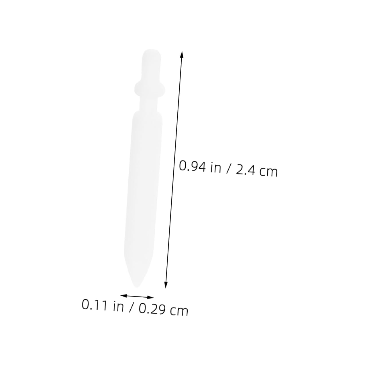 ARTIBETTER Acrylic Marker Replacement Tips 25pcs Calligraphy Pen Nibs for Permanent Markers