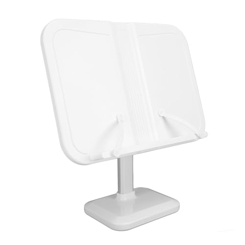 Support de livre pour la lecture inclinable avec pince page de bureau