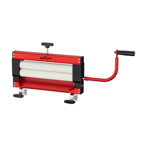 Clothes Wringer - Rotary Dryer with a Thick Drum Effectively Removes Water from Towels, Jeans, and Suede - Portable for Off-Grid, RV Camping, Emergency Preparedness(Red)