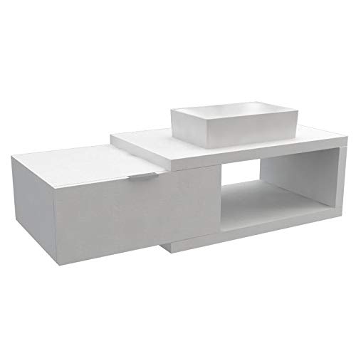 VE.CA-ITALY ARENA 100 - MOBILE COMPLETO ARREDO BAGNO, DESIGN IN DIVERSE FINITURE E COMBINAZIONI DESIGN 100% MADE IN ITALY (Shabby chic