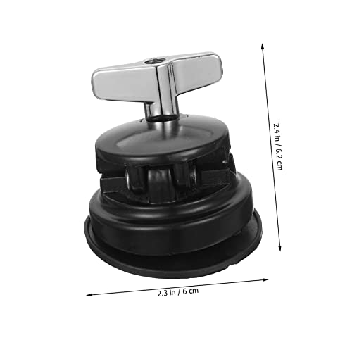 HEMOTON Soporte para Rack de Batería Montaje para Tom de Kit de Batería, Hierro Plateado, Fácil Control de Tono miniatura 7