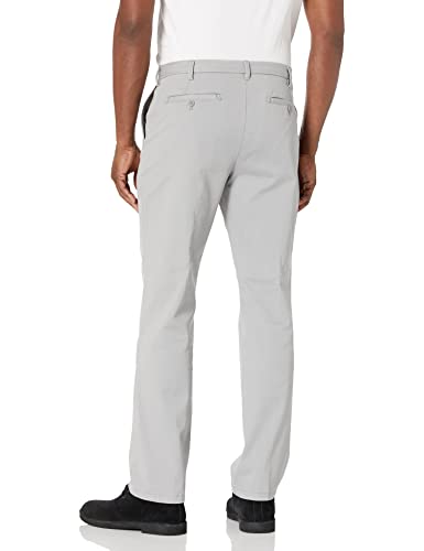 IZOD Men's SALTWATER FF CHINO PANT Pants, -cinder block, 34W X 32L3