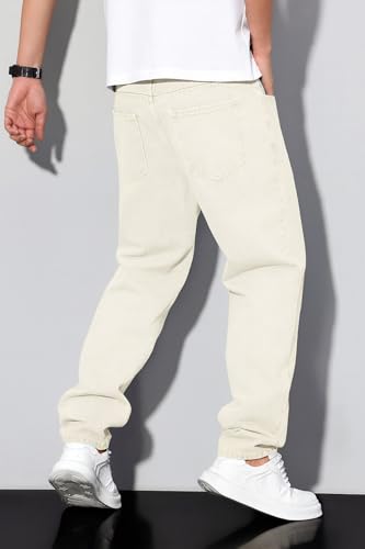 Image of RAGZO Relaxed Fit Mid Rise Jeans Pant for Men