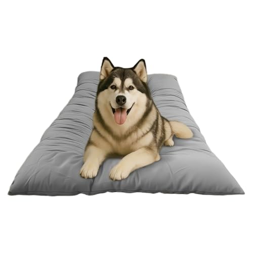 Generico Matro de enfriamiento para mascotas - 75x50 cm, sofá para hogares extra grandes, de super suave | Almohadilla de sueño transpirable para toda la temporada con ba