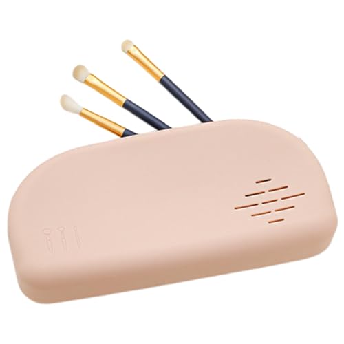 per trucchi per trucco con chiusura lampo morbida organizzata e protetta per le donne e cachi vedi descrizione Vedi silicone