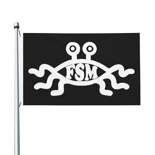 Flying Spaghetti Monster Flag Outside Breeze Outdoor Flags With Grommets For Yard Indoor Room Décor Banner Sign 2x3 Ft
