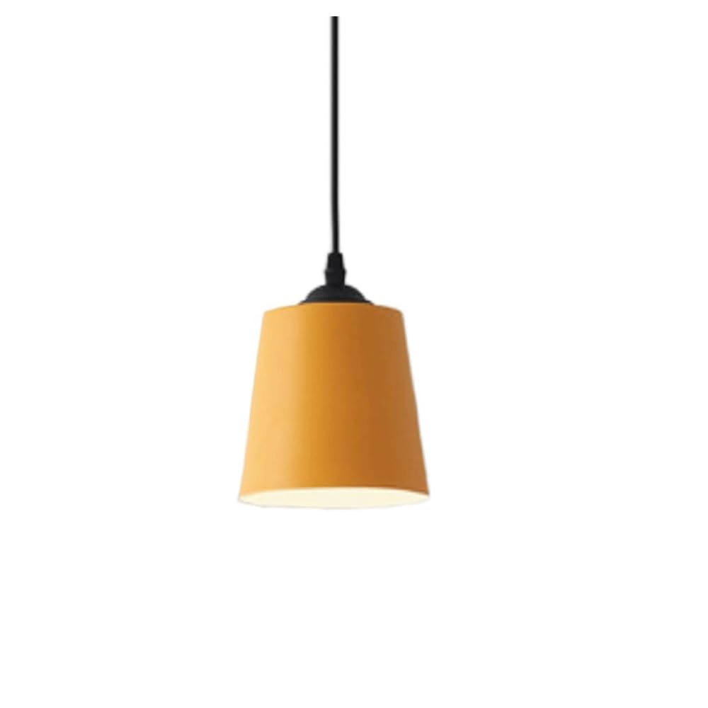 LANTANB E27 Light Source Decoration Lighting Fixtures,Nordic Creative Style Chandelier,Colored Metal Pendant Light Lampshade,Restaurant Clothing Store Fast Food Restaurant Hanging Lamp