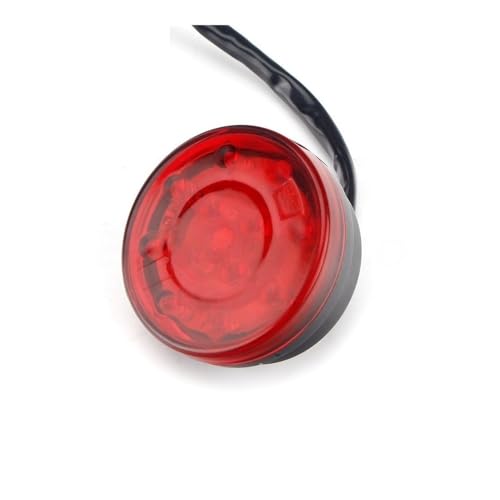 Feu stop moto à LED avec clignotants intégrés pour style Scrambler