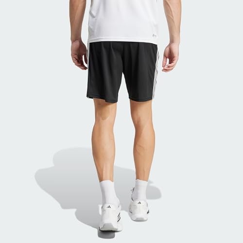 Image of adidas Tr-ES PIQ 3Sho Men Blue Training Shorts Size -