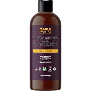 Aromatherapy Sensual Massage Oil for Couples - Non Greasy Massage Oil for Body Massage with Jojoba Oil Lavender Essential Oil and Sweet Almond Oil for Skin - Body Moisturizer for Skin Care