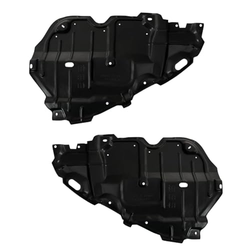 Image of TRQ Driver & Passenger Side Lower Engine Splash Shield Compatible with 2007-2011 Toyota Camry TO1228170 TO1228171