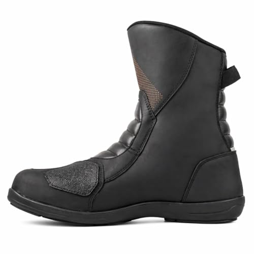 Image of Raida Dash Riding Boots | Waterproof Motorcycle Boots with Oil Nubuck Leather | TPU Gear Shifter Protection | Lightweight Walking-Friendly Sole | Ideal for City Rides & Touring
