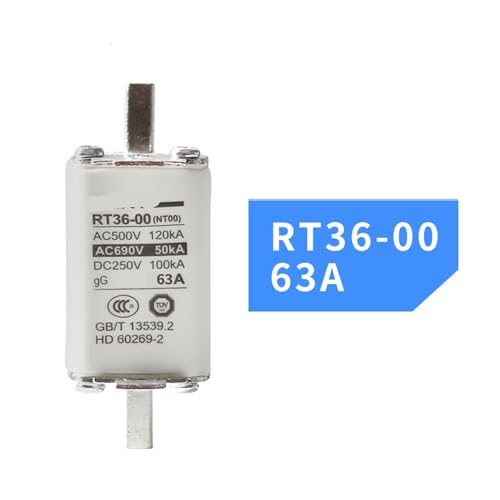 Fusible NT00 RT36-00 63A en céramique technique haute résistance - 2