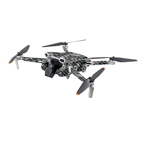 Image of MightySkins Carbon Fiber Skin Compatible with DJI Mini 3 - Wall of Death | Protective, Durable Textured Carbon Fiber Finish | Easy to Apply | Made in The USA