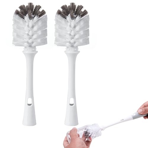 Image of Bottle Brush Replacement Head Compatible with OXO,Flexible Dish Brush Refill Head Compatible with OXO,2PCS,Large Size(Brush Head Only,Handle Not Included)