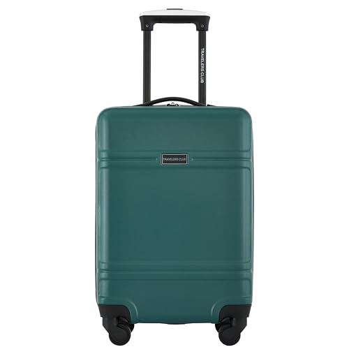 Image of Travelers Club Skyline 22 inch Carry-On Spinner Luggage, Rain Forest