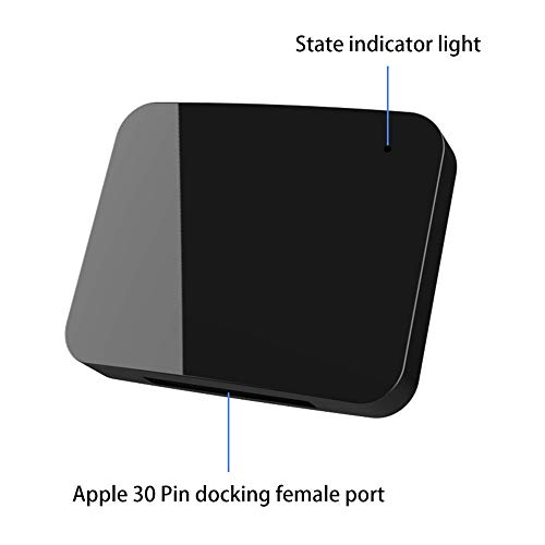 Loijon BT4877 Receptor sem fio Bluetooth 5.0 30Pin Adaptador de áudio estéreo BT 5.0 Mini Receptor d