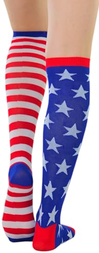 Image of ToBeInStyle Women's Acrylic Knee High Print Socks