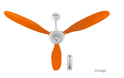 Image of SUPERFAN Super X1 Ceiling Fan with Remote Control (Orange)