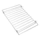 Griglia For Forno, Griglia For Barbecue, Griglia Da Campeggio, Cottura Al Forno, Biscotti, Barbecue, Acciaio, Raffreddamento, Regolabile, Estensibile, Ricambio Universale(35X27X0.5CM)