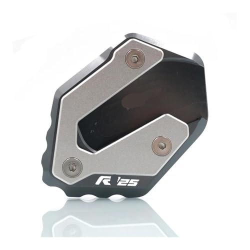 Motorrad Kickstand Seitenständer Für YA&MA&HA MT125 MT 125 MT-125 YZF-R125 YZF R125 Motorrad CNC Kickstand Fuß Seitenständer Verlängerungspolster Stützplatte Vergrößern