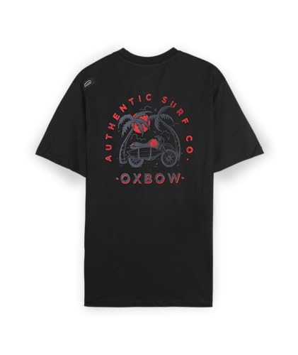Tee-shirt manches courtes Cruiser Oxbow col rond avec motif au dos pour homme