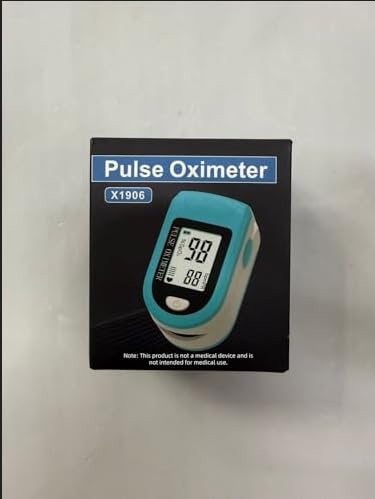 Oximeter Fingertip Pulse Oximeter Blood Oxygen Saturation Monitor-X1906P