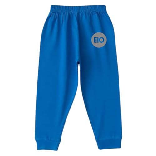 Image of EIO Unisex Cotton Pajama Pants for Boys & Girls Combo Pack | Kids & Baby Soft Sleepwear Pyjamas Combo Pack | Toddler Breathable Nightwear Bottoms