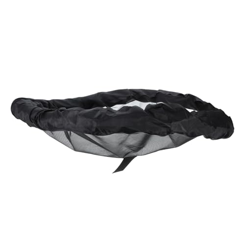 NUOBESTY Isla Flotante para Plantas De Estanque Protección Acuática Barrera Flotante Circular 45 Cm Malla Negra Adaptable para Jardín y Control De Crecimiento